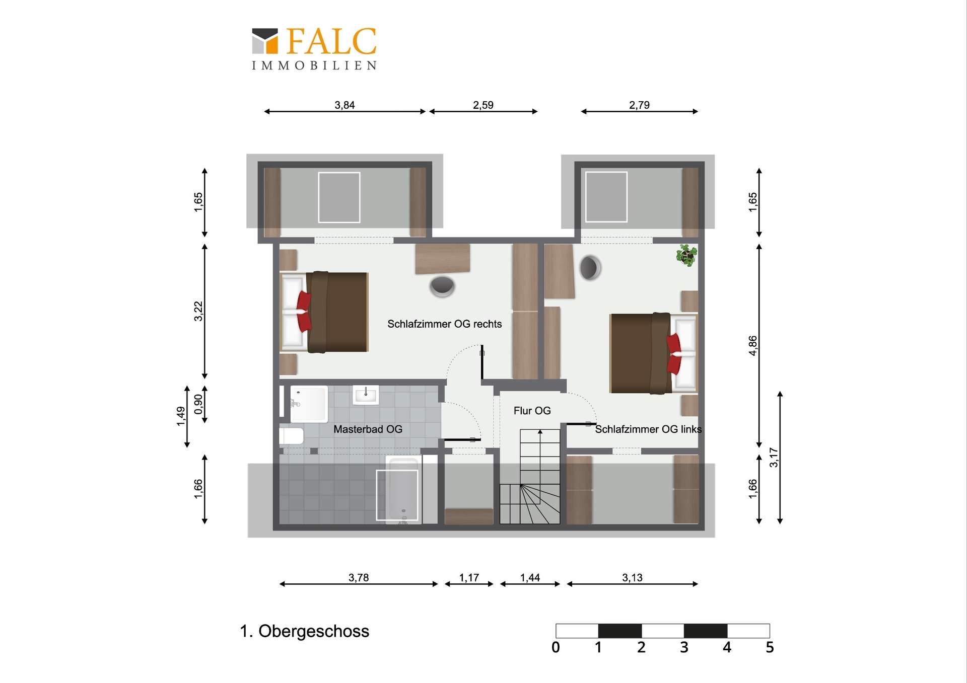 Grundriss Dachgeschoss